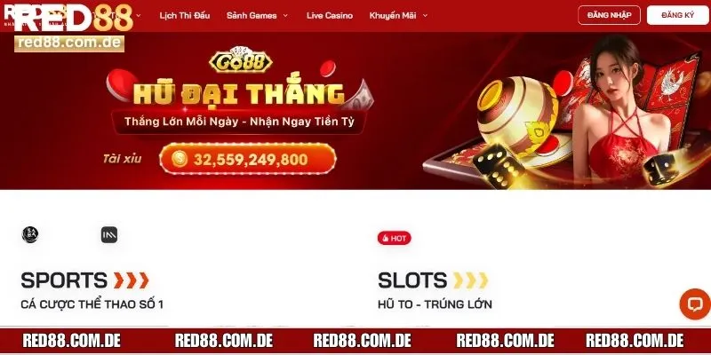 Giới thiệu về RED88 sân chơi uy tín số 1 năm 2025 